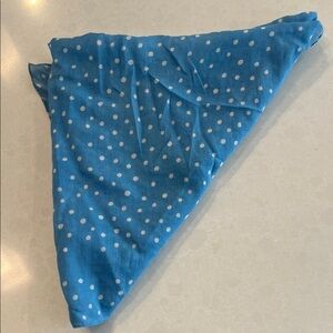 Madewell Blue Polka Dot Bandana